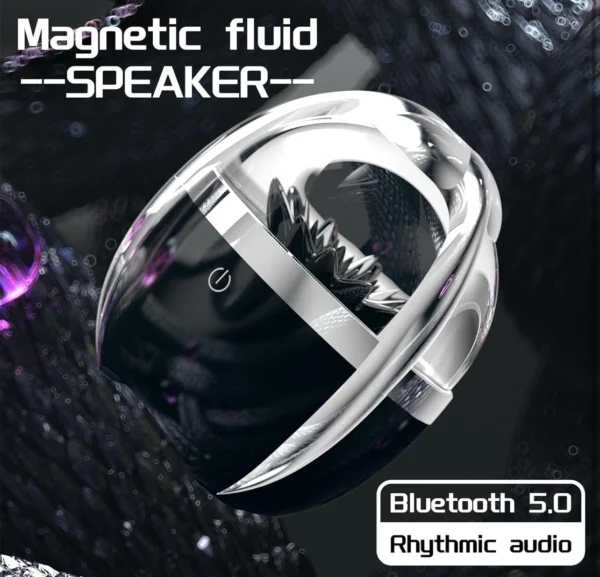 5 Ferrofluid Bluetooth Speaker 5.0