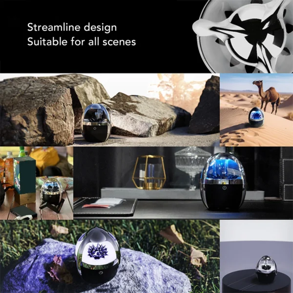 9 Haut-parleur à Ferrofluide avec Lampe